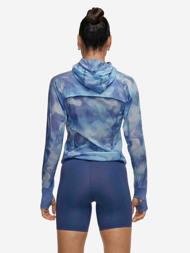 Casall Breeze Printed Running Jacket Dam