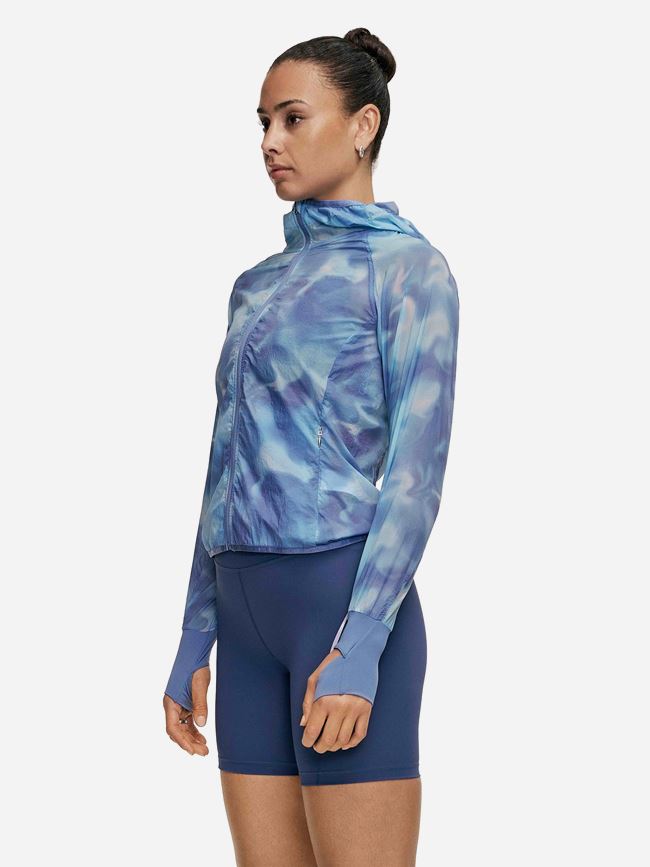 Casall Breeze Printed Running Jacket Dam