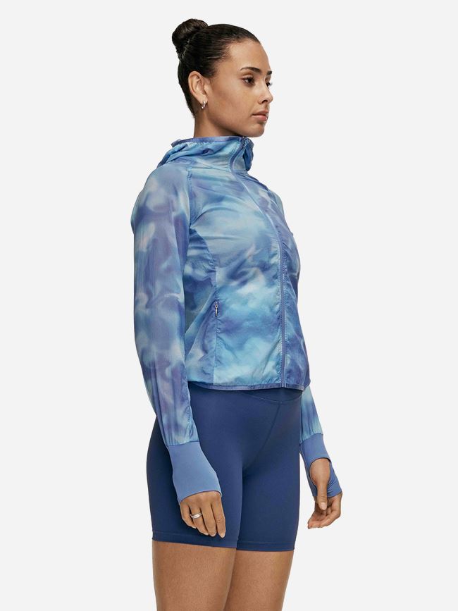 Casall Breeze Printed Running Jacket Dam