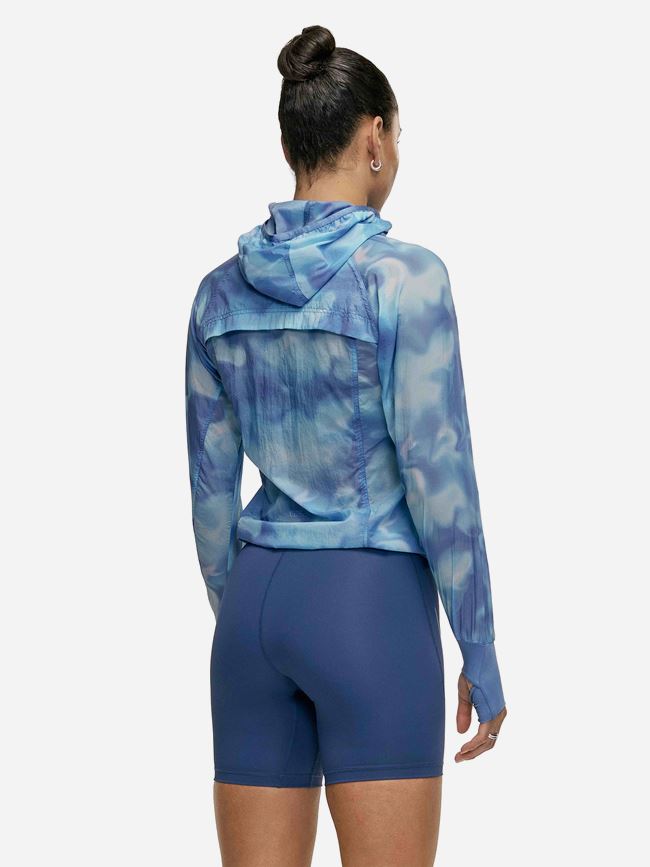 Casall Breeze Printed Running Jacket Dam