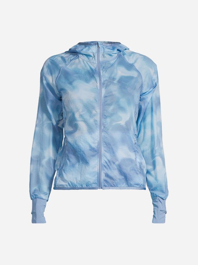 Casall Breeze Printed Running Jacket Dam