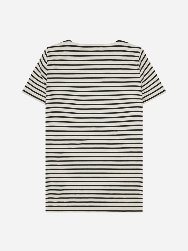 Knowledge Cotton Stripe t-shirt dress dam