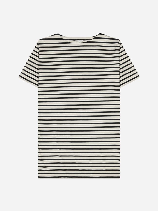 Knowledge Cotton Stripe t-shirt dress dam