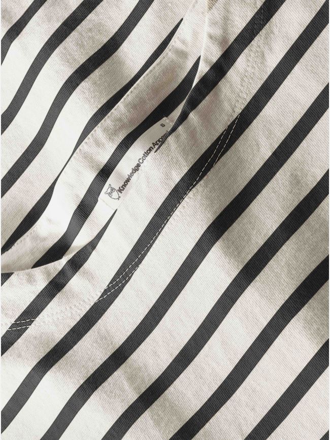 Knowledge Cotton Stripe t-shirt dress dam