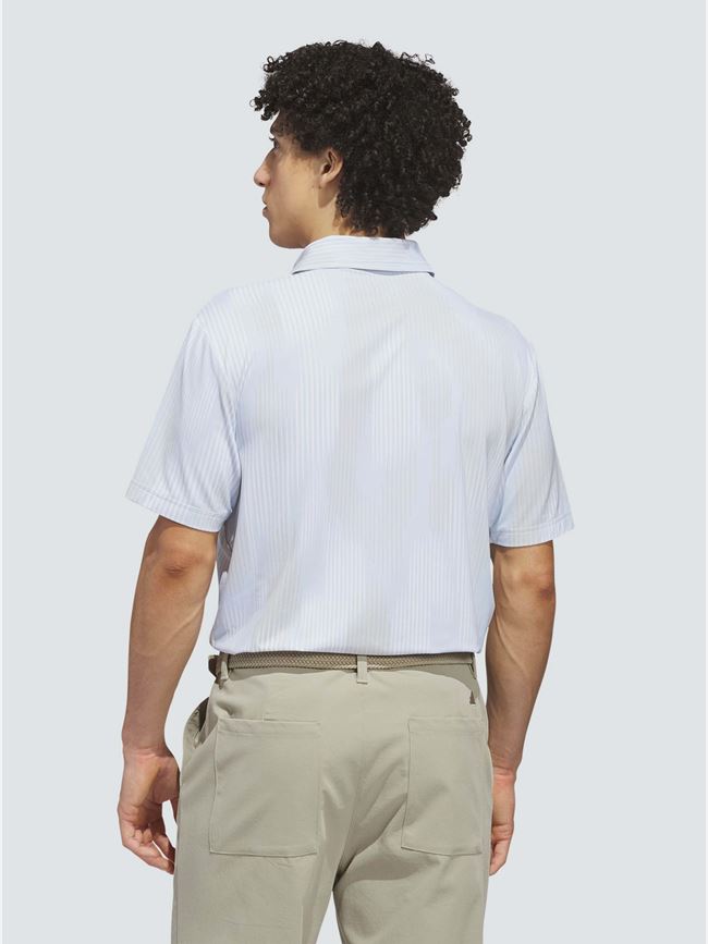 adidas Ultimate365 Tour Cool Feel Print Polo Shirt Herr