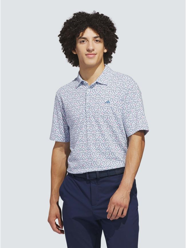 adidas Ultimate365+ Soft Print Piké Herr