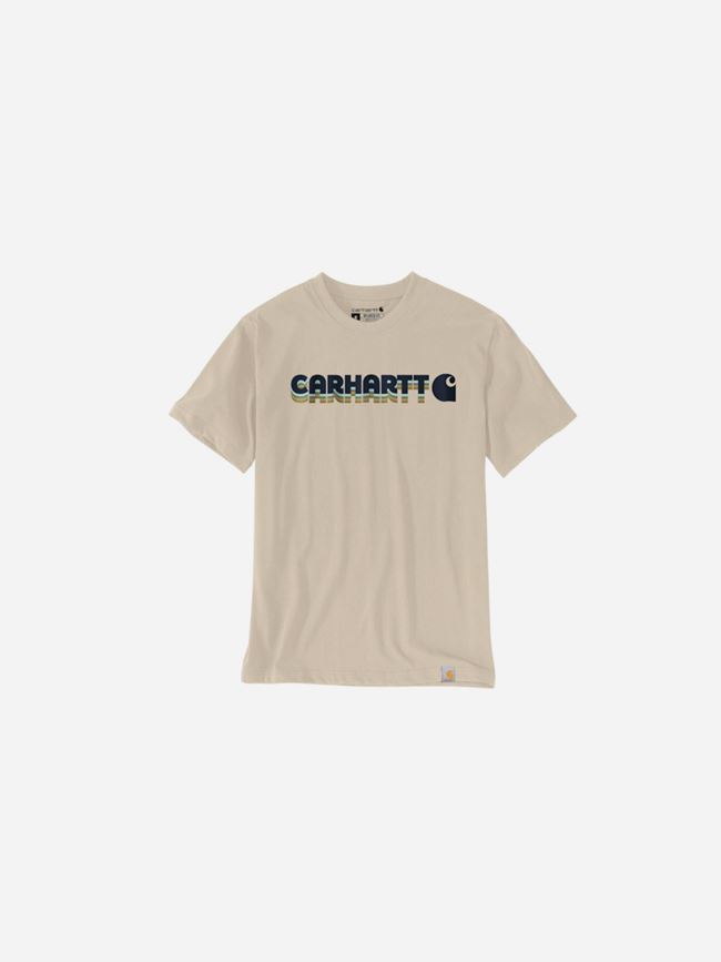 Carhartt Irvine Relaxed Layered Logo T-Shirt
