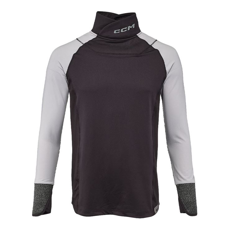 CCM Baselayer Neck Guard Shirt Junior