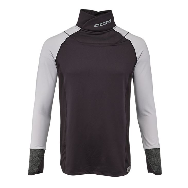CCM TACKS Baselayer Neck Guard Shirt Youth