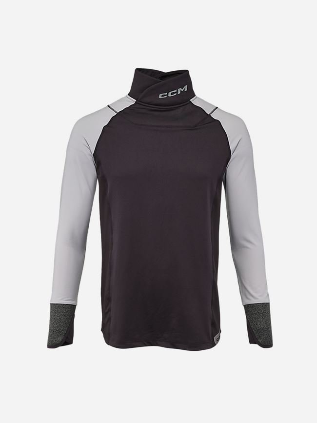 CCM TACKS Baselayer Neck Guard Shirt Youth
