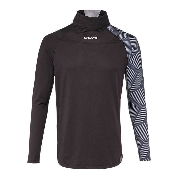 CCM Baselayer Neck Guard Shirt Senior