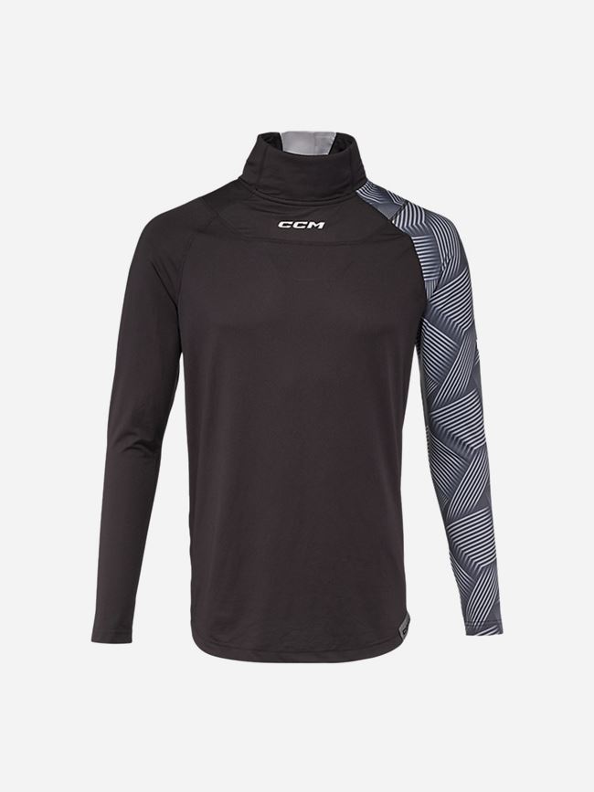 CCM Baselayer Neck Guard Shirt Senior