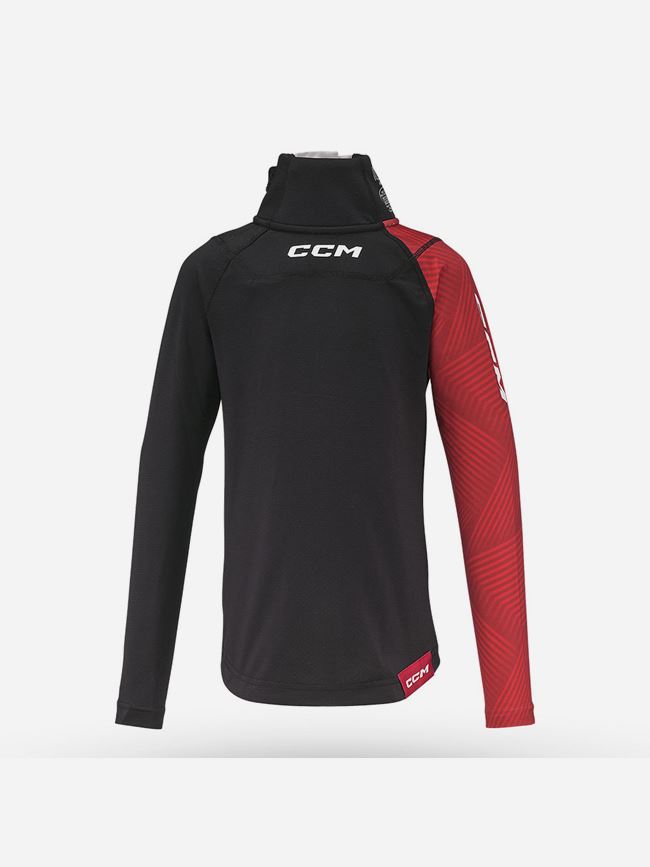 CCM Baselayer Neck Guard Shirt Youth