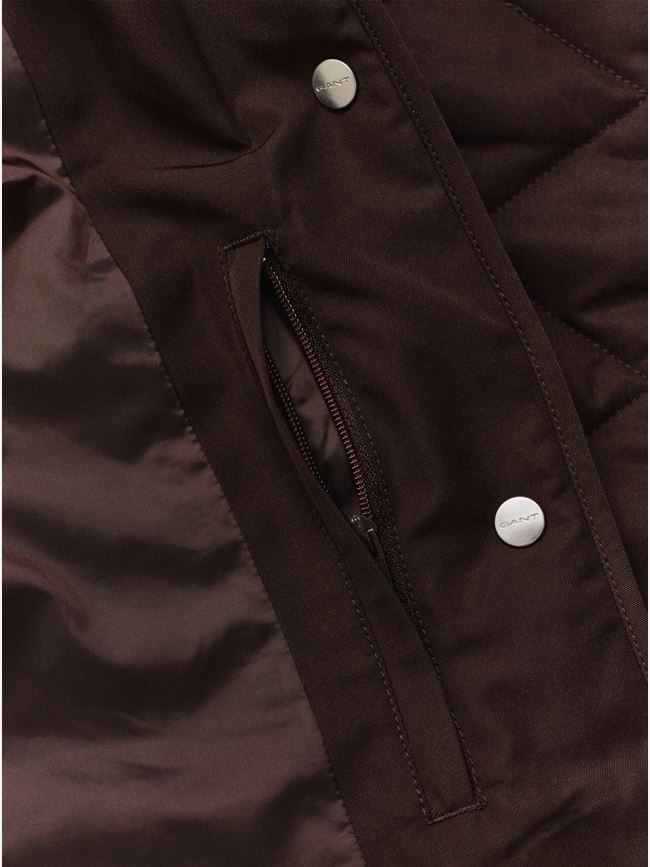 GANT FITTED QUILTED COAT DAM