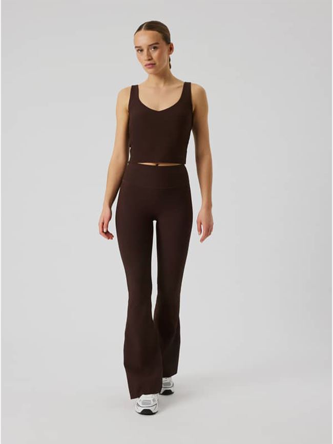 Björn Borg STUDIO RIBBED FLARE TIGHTS TALL DAM