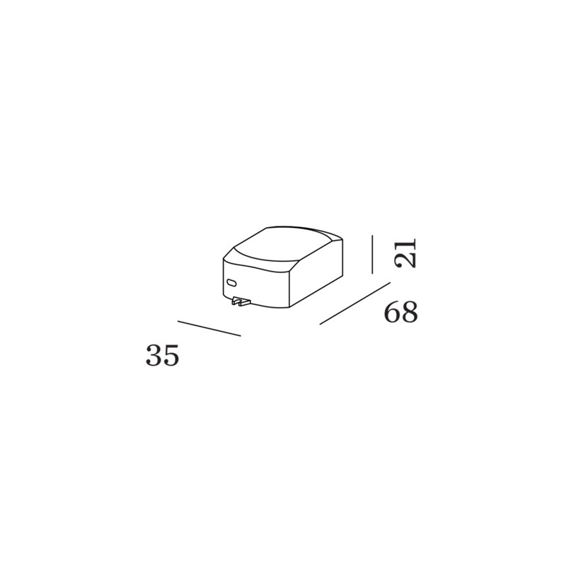 Wever & Ducré DRIVER 500mA 6W 3-12V NON DIM
