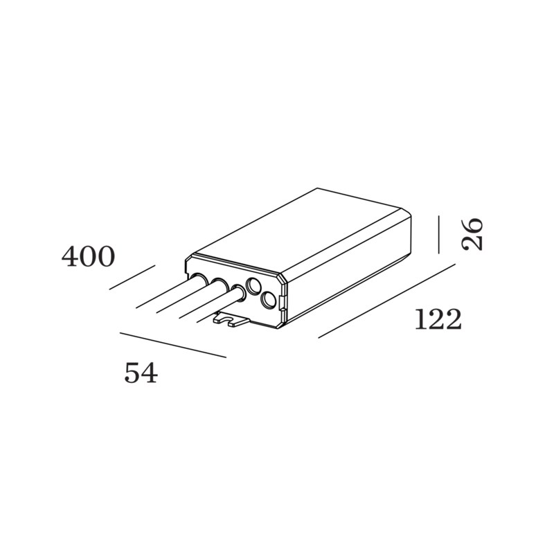 Wever & Ducré DRIVER 500mA 24W 5-49V NON DIM