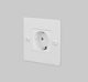 Buster + Punch 1G SOCKET / SCHUKO TYPE F / LINEAR / WITHOUT LOGO