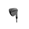 Cleveland Rtz Black Satin Wedge (Custom)