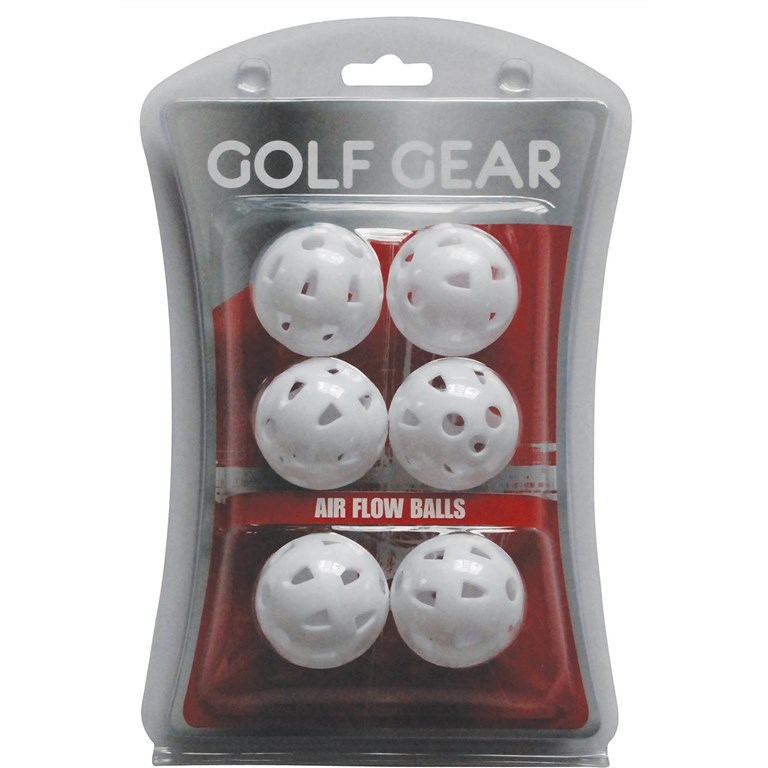 Golf Gear Airflow Luftbollar 6-Pack