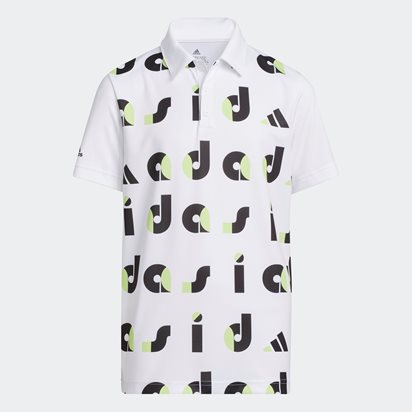 Adidas Graphic-Print Polo Shirt Junior