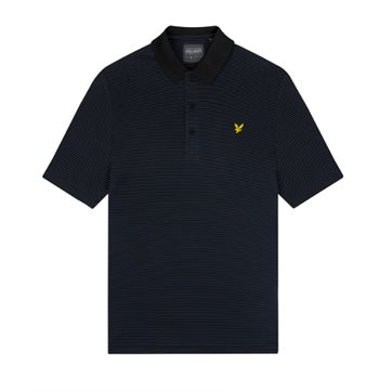 Lyle & Scott Golf Microstripe Polo Herr
