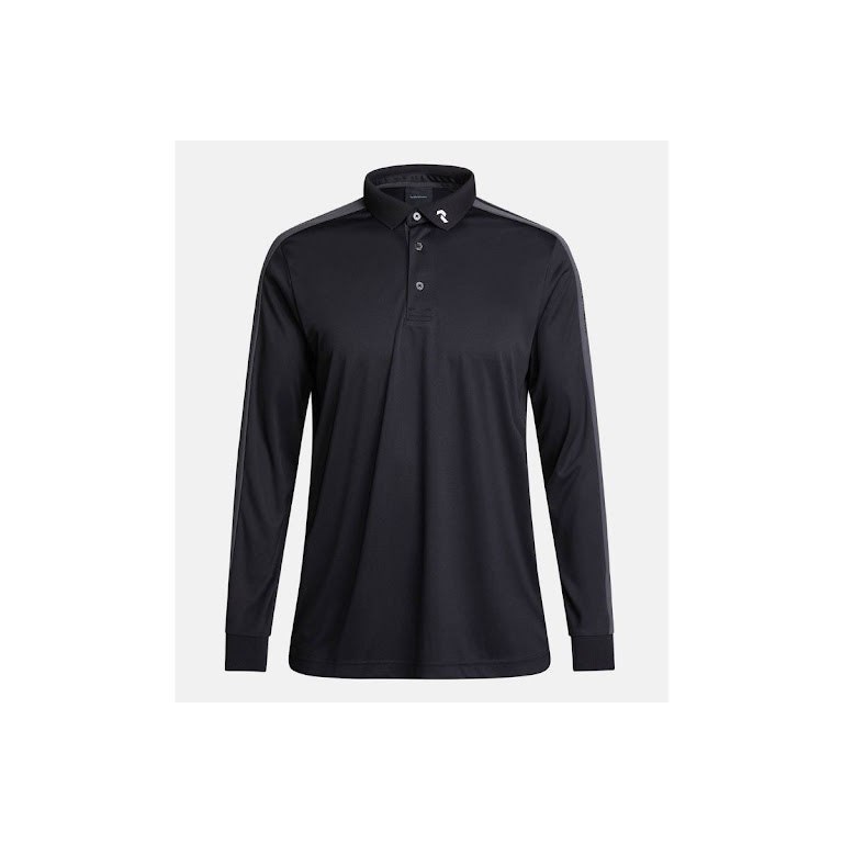 Peak Performance Player Polo Ls Herr