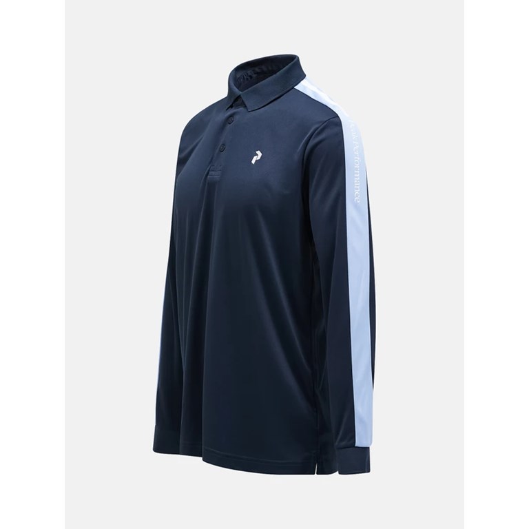 Peak Performance Player Polo Ls Herr