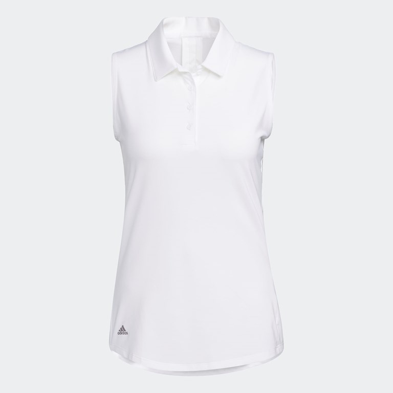 Adidas Ultimate 365 Solid Sleeveless Poloshirt Dam