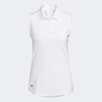 Adidas Ultimate 365 Solid Sleeveless Poloshirt Dam