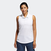 Adidas Ultimate 365 Solid Sleeveless Poloshirt Dam