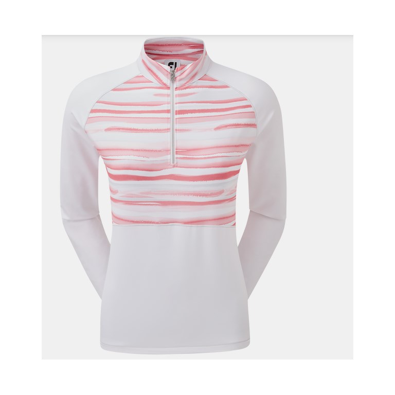 Footjoy Half-Zip Jersey Watercolour Midlayer Dam