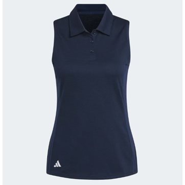 Adidas Texture Sleeveless Polo Dam