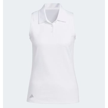 Adidas Texture Sleeveless Polo Dam