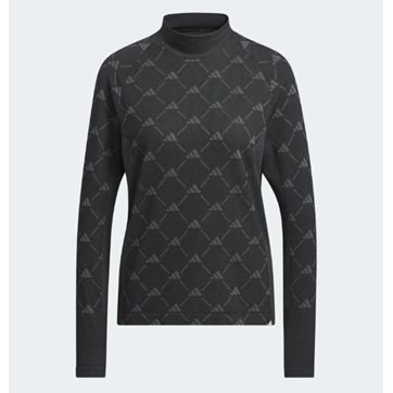 Adidas Ultimate365 Tour Monogram Mock Neck T-Shirt