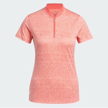 Adidas  Ultimate365 Jacquard Polo Shirt Dam