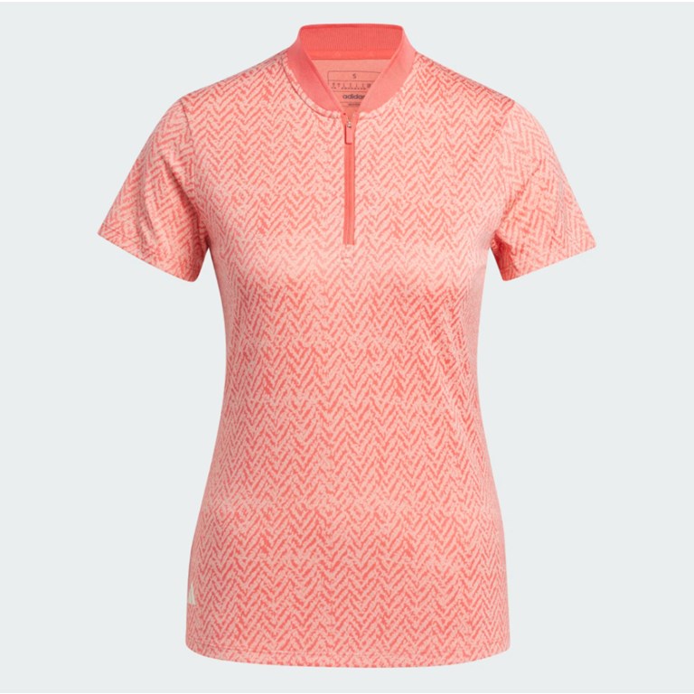 Adidas  Ultimate365 Jacquard Polo Shirt Dam