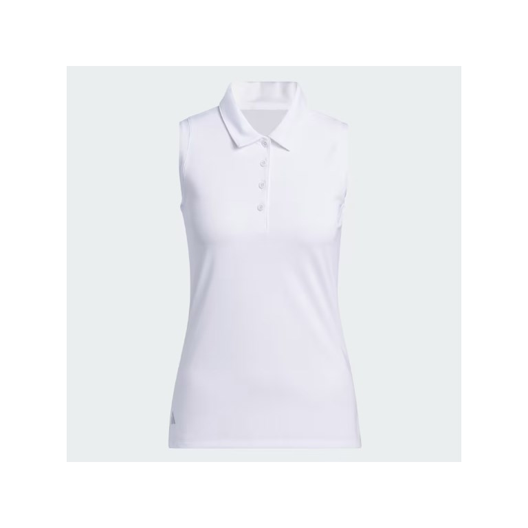 Adidas Ultimate365 Solid Sleeveless Polo Shirt Dam