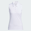 Adidas Ultimate365 Solid Sleeveless Polo Shirt Dam