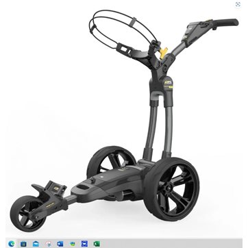 Powakaddy Ct6 Allblack Ebs Standard 18 Hålsbatteri