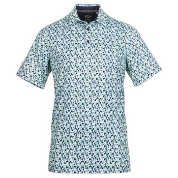 Callaway Allover Abstract Golf Ball Polo Herr