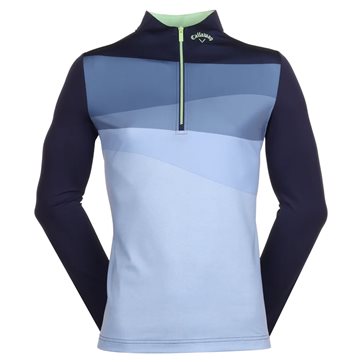 Callaway 1/4 Zip Printed Blocked Pullover Herr