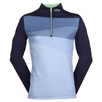 Callaway 1/4 Zip Printed Blocked Pullover Herr