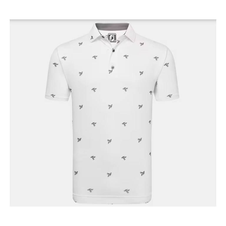 Footjoy Thistle Print Lisle Pike Herr