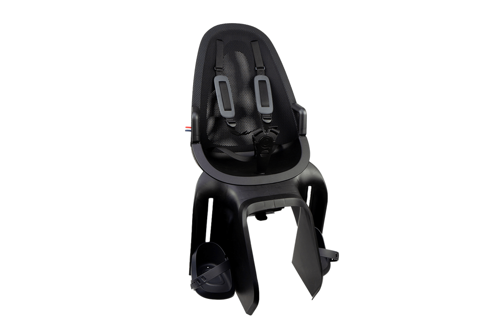 Qibbel Air Svart AVS+ Barnesete for sykkel