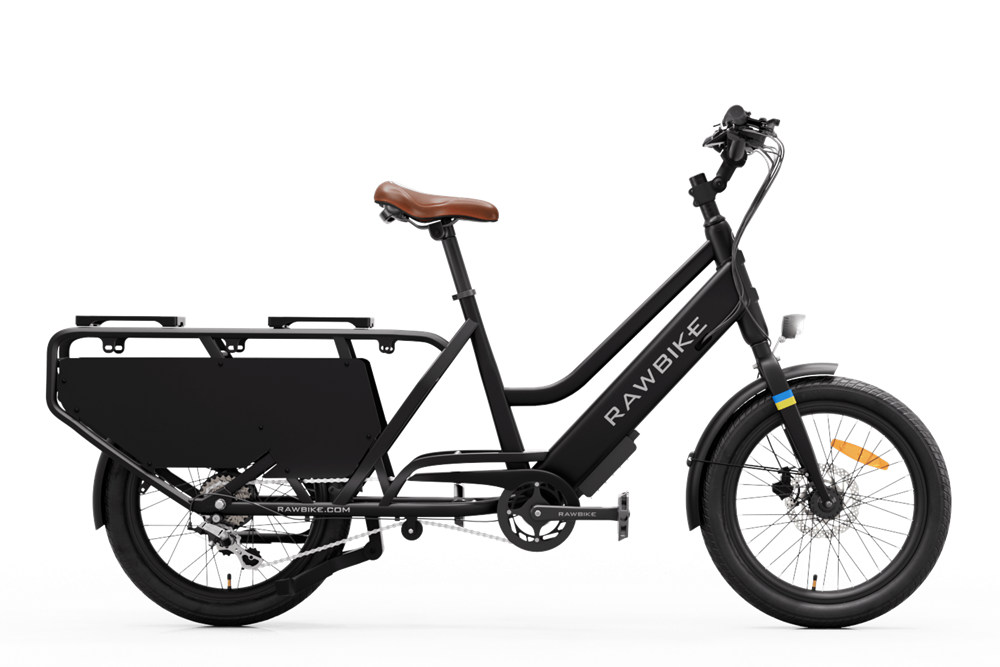 RAWBIKE Longtail Sähköinen Tavarapyörä