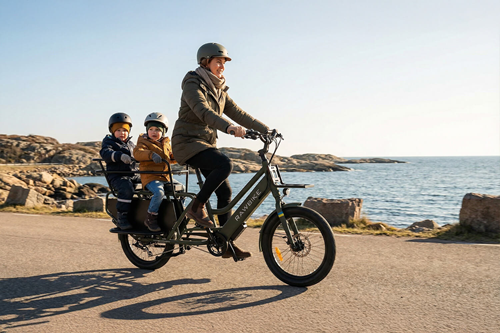 RAWBIKE Longtail Electric Cargo Bike