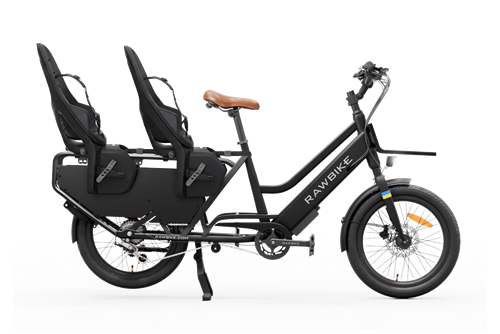 RAWBIKE Longtail Elektrisk Lastesykkel
