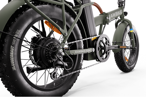 Rawbike Elmoped Camo green