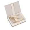Boîte avec rubans en satin,Pearl Luster
